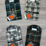 Black Letter Checked Shirt