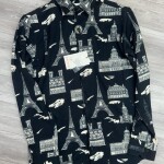 Black letter Digital Printed shirt