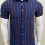 Chain Craft Half Sleeve Striped Shirt