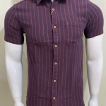 Chain Craft Half Sleeve Striped Shirt