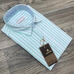 Carbon Plus Lycra striped shirt