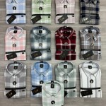 Logoff Premium Cotton Dobby Checked Shirt