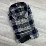 Logoff Premium Cotton Dobby Checked Shirt