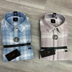 Logoff Premium Cotton Dobby Checked Shirt