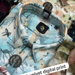 Logoff Velvet Digital print shirt