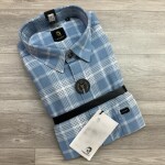 Logoff Checked & Printed Shirt