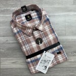 Logoff Checked & Printed Shirt