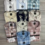 Logoff Checked & Printed Shirt