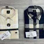 Logoff Checked & Printed Shirt