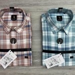 Logoff Checked & Printed Shirt