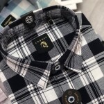 Logoff Knitted Dobby Checked Shirt