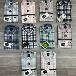 Logoff Knitted Dobby Checked Shirt