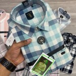 Logoff Knitted Dobby Checked Shirt