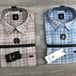 Logoff oxford Checked Shirt