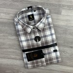 Logoff Knitted Dobby Checked Shirt