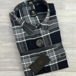 Logoff Knitted Dobby Checked Shirt