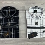 Logoff Knitted Dobby Checked Shirt