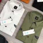 Logoff double Pocket shirt Twill Fabric