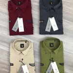 Logoff double Pocket shirt Twill Fabric