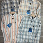 Logoff Linen Checked Shirt