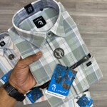 Logoff Linen Checked Shirt