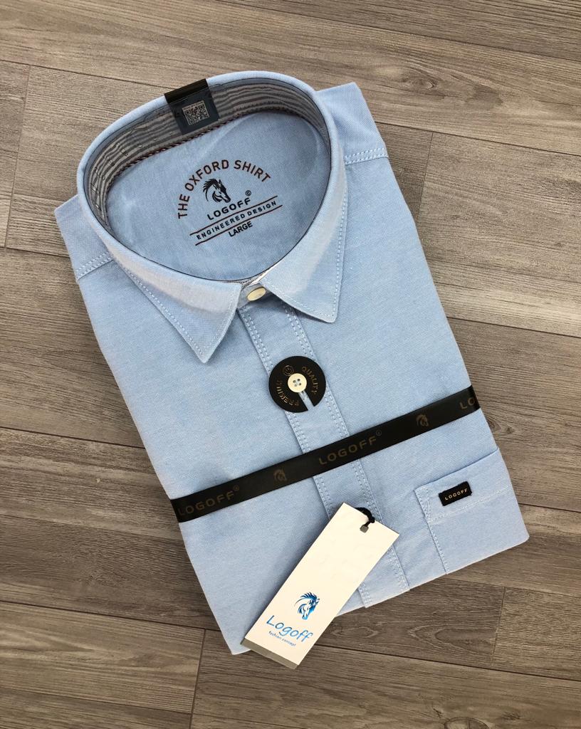 logoff Oxford Plain Shirt