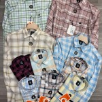 Logoff oxford checked shirt