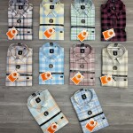 Logoff oxford checked shirt