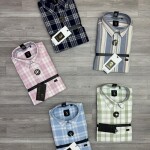 Logoff oxford checked shirt