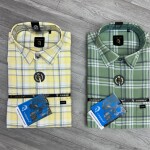 Logoff oxford checked shirt