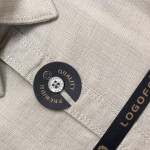 Logoff Cotton Dobby Linen Shirt