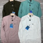 Logoff Cotton Dobby Linen Shirt