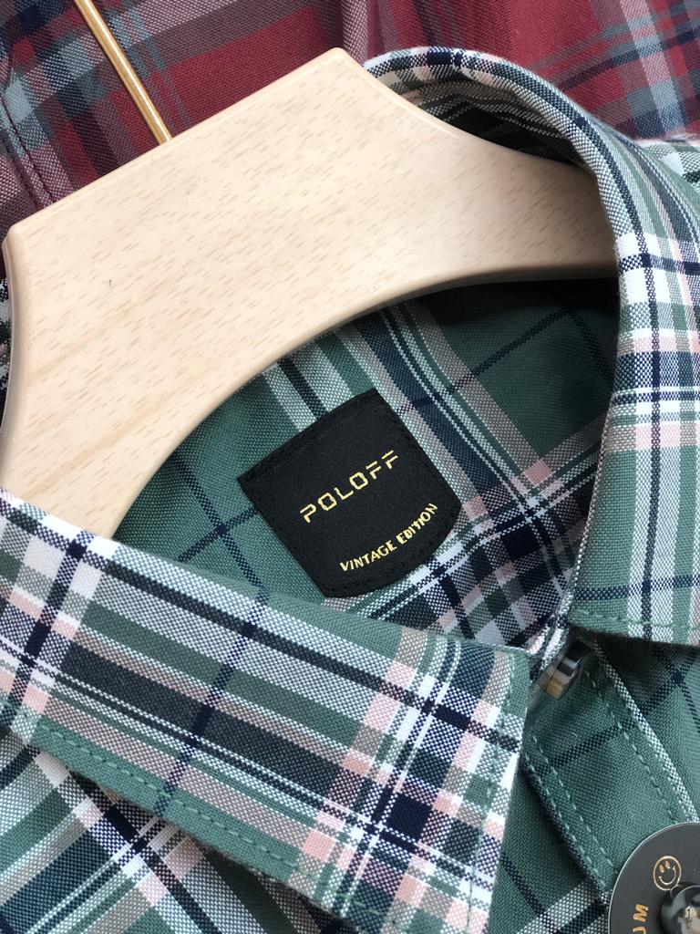 Poloff OXford Checked Shirt