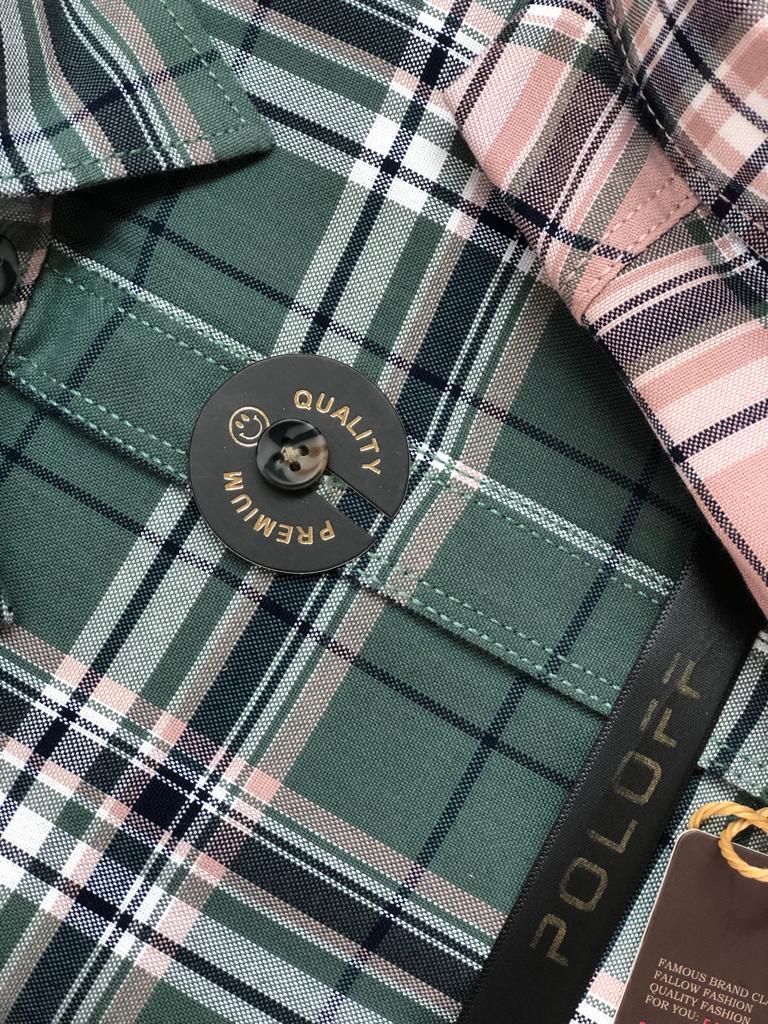 Poloff OXford Checked Shirt