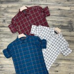 S Squere Checked Shirt