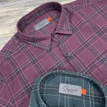 S Squere Checked Shirt