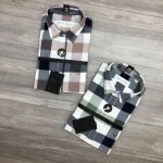 Black Letter Checked Shirt