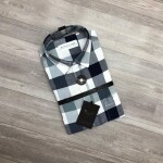 Black Letter Checked Shirt