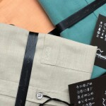 Logoff Chinese Coller linen Shirt