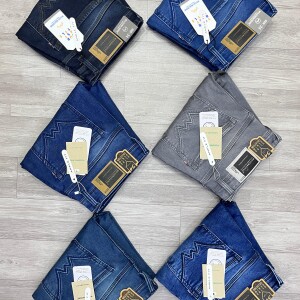 Wood machine Ankle Fit Jeans