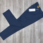 DUSTER BLUE P NUT LYCRA FORMAL PANT