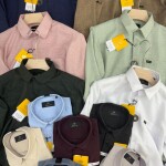 s squere imported linen shirt