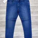 wood machine  big size jeans pant