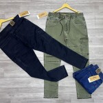 carbon plus cargo premium jeans pant