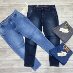 Wood machine Ankle Fit Jeans