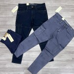 black letter cargo jeans pant