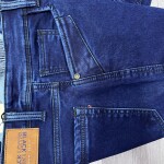 black letter cargo jeans pant