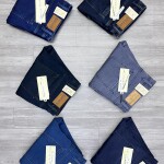 black letter cargo jeans pant