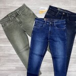 Wood machine Ankle Fit Jeans