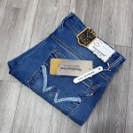 Wood machine Ankle Fit Jeans